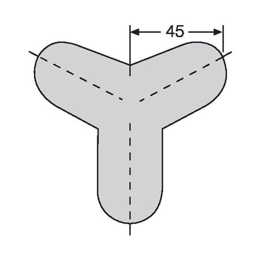 Picture of Traffic Line - Impact Corner Edge Protection Semi Circular